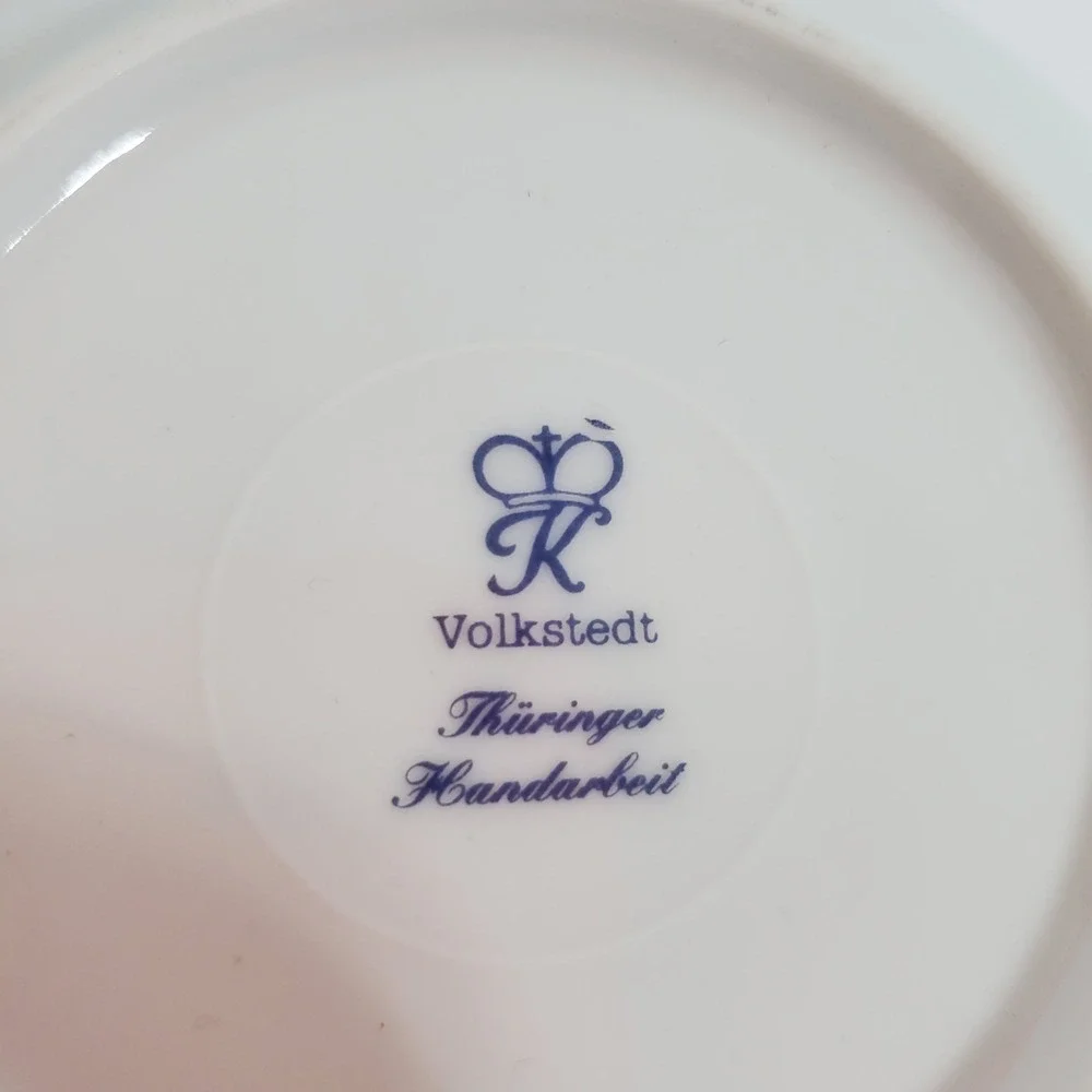Volkstedt thuringer handarbeit